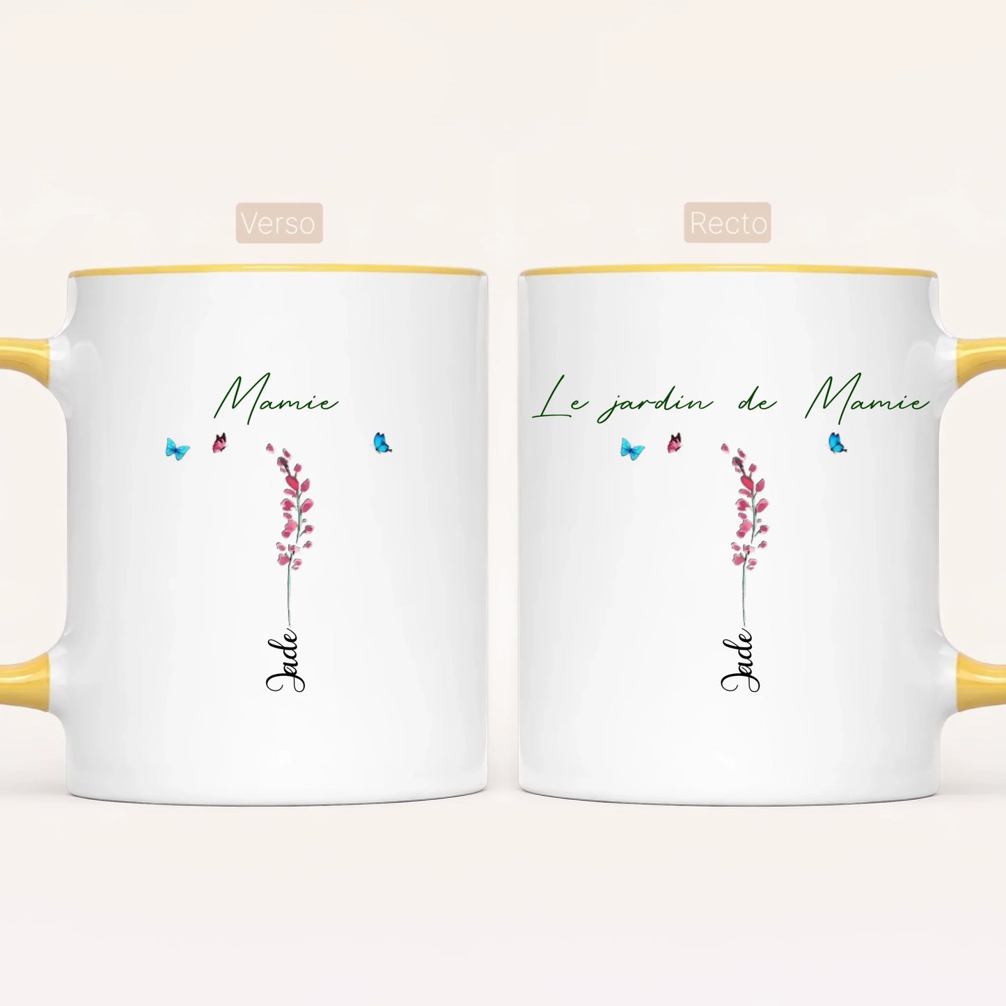 Le Jardin De Mamie - Mug Personnalisé
