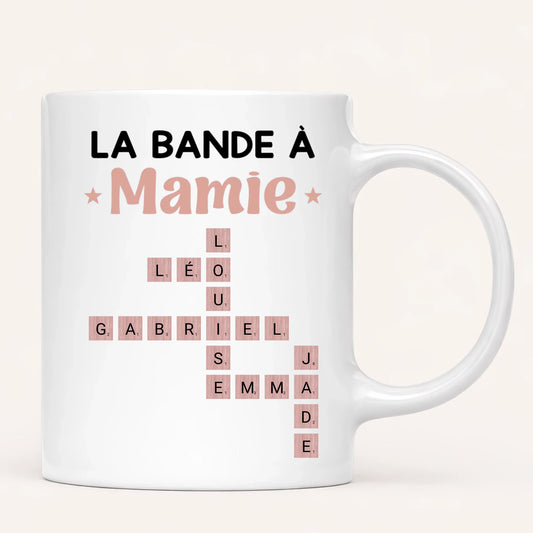 La Bande À Mamie - Mots Croisés | Mug Personnalisé