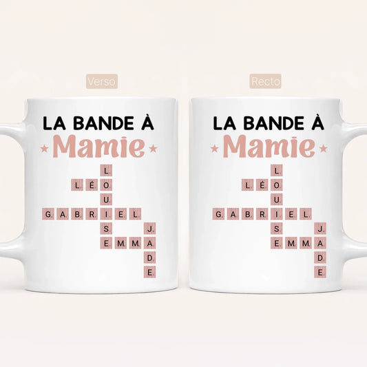 La Bande À Mamie - Mots Croisés | Mug Personnalisé