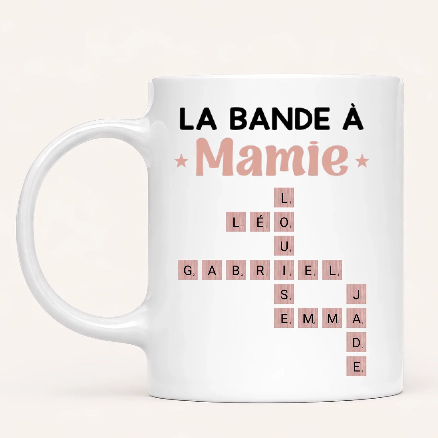 La Bande À Mamie - Mots Croisés | Mug Personnalisé