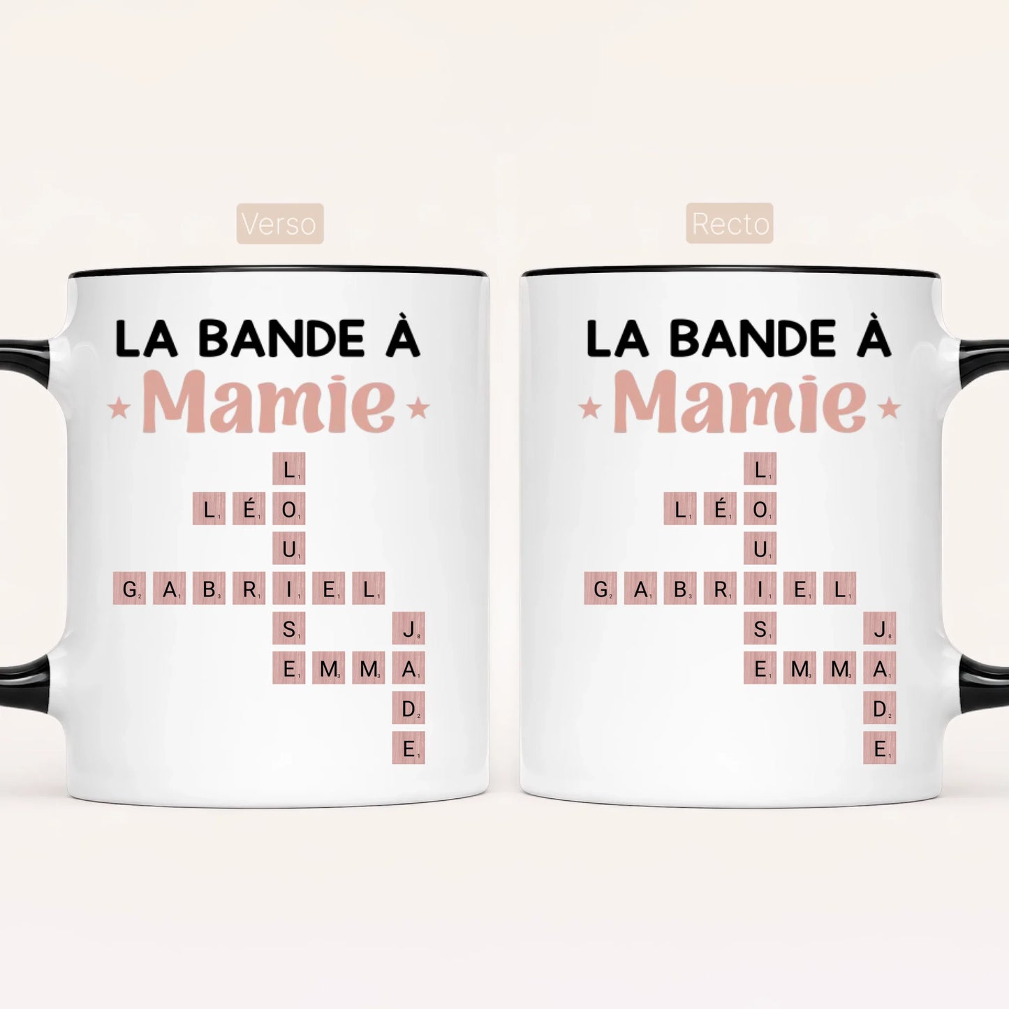 La Bande À Mamie - Mots Croisés | Mug Personnalisé