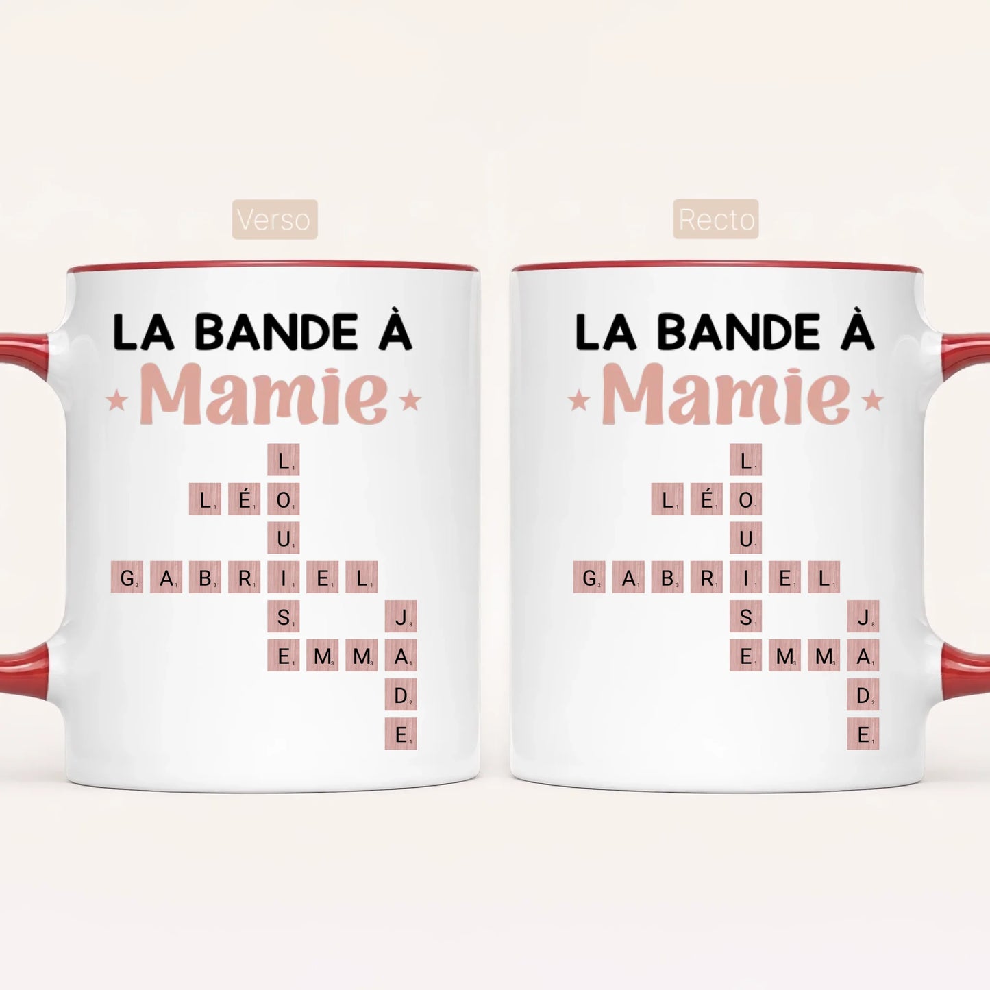 La Bande À Mamie - Mots Croisés | Mug Personnalisé