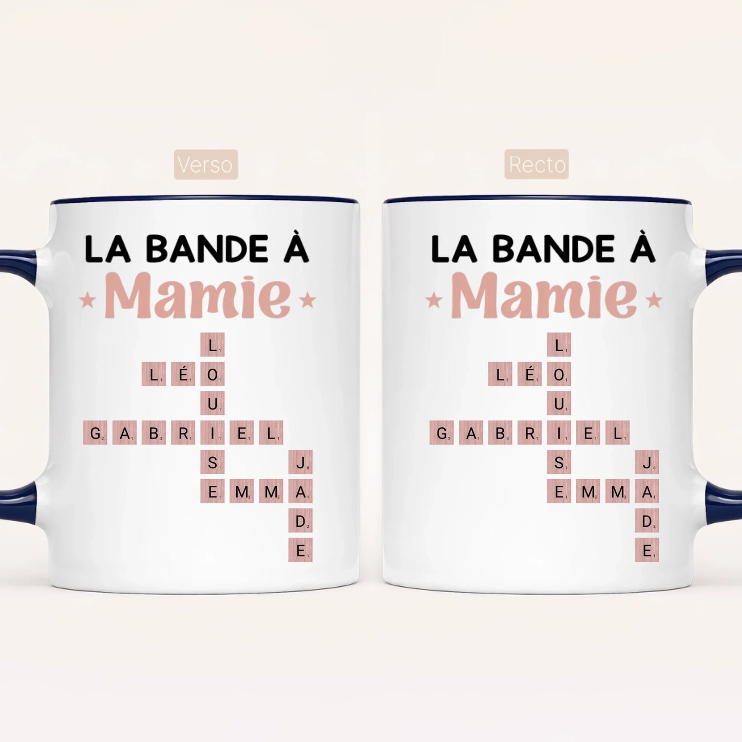 La Bande À Mamie - Mots Croisés | Mug Personnalisé