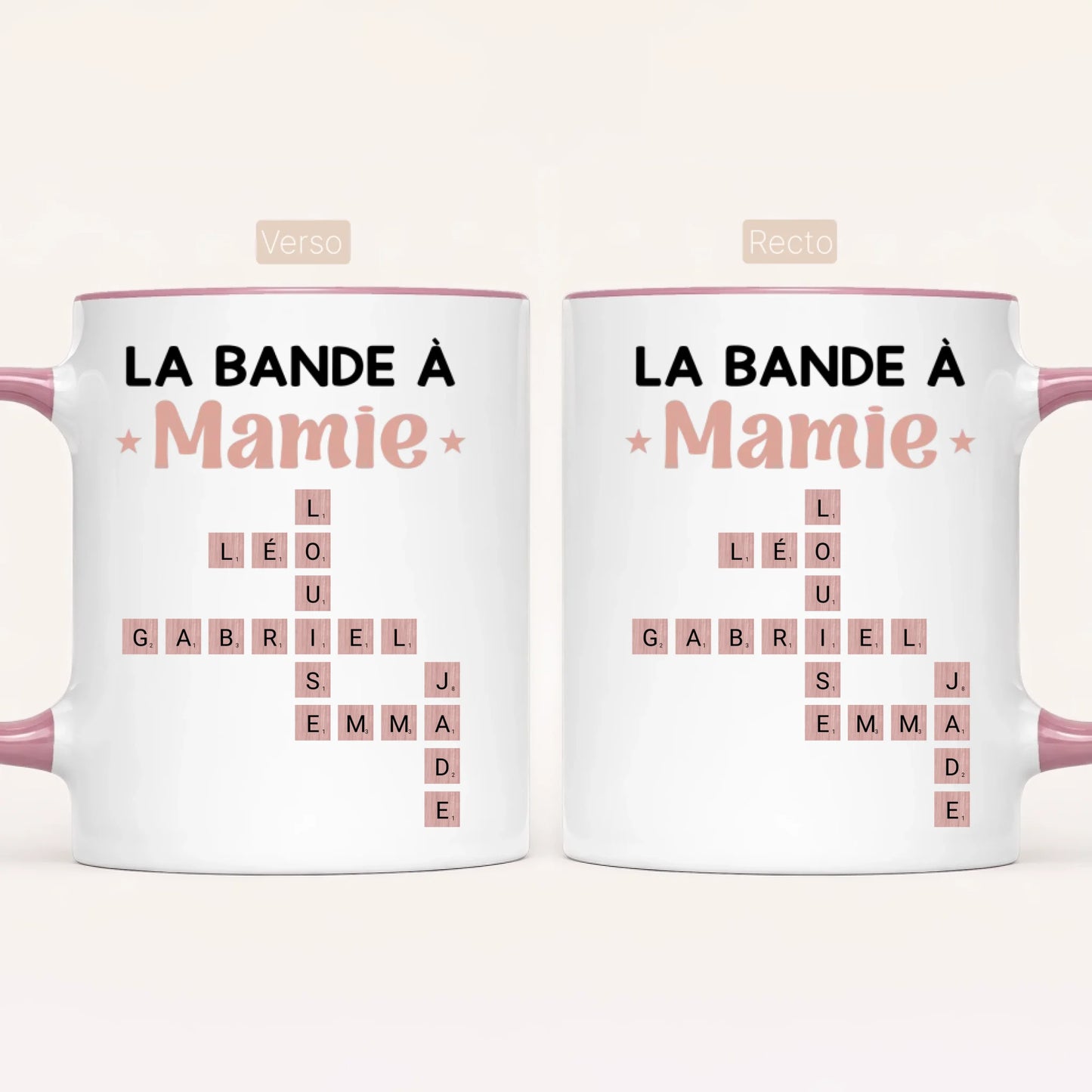 La Bande À Mamie - Mots Croisés | Mug Personnalisé