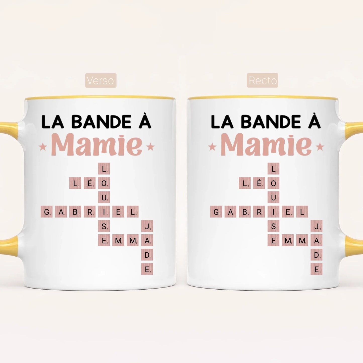 La Bande À Mamie - Mots Croisés | Mug Personnalisé