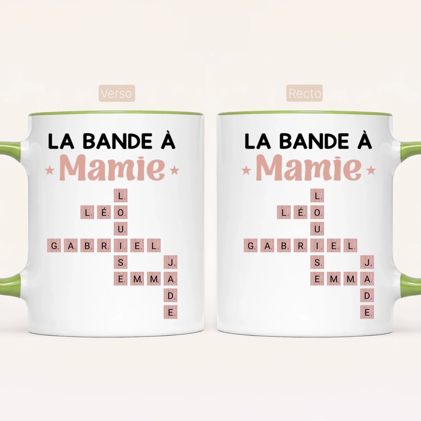La Bande À Mamie - Mots Croisés | Mug Personnalisé