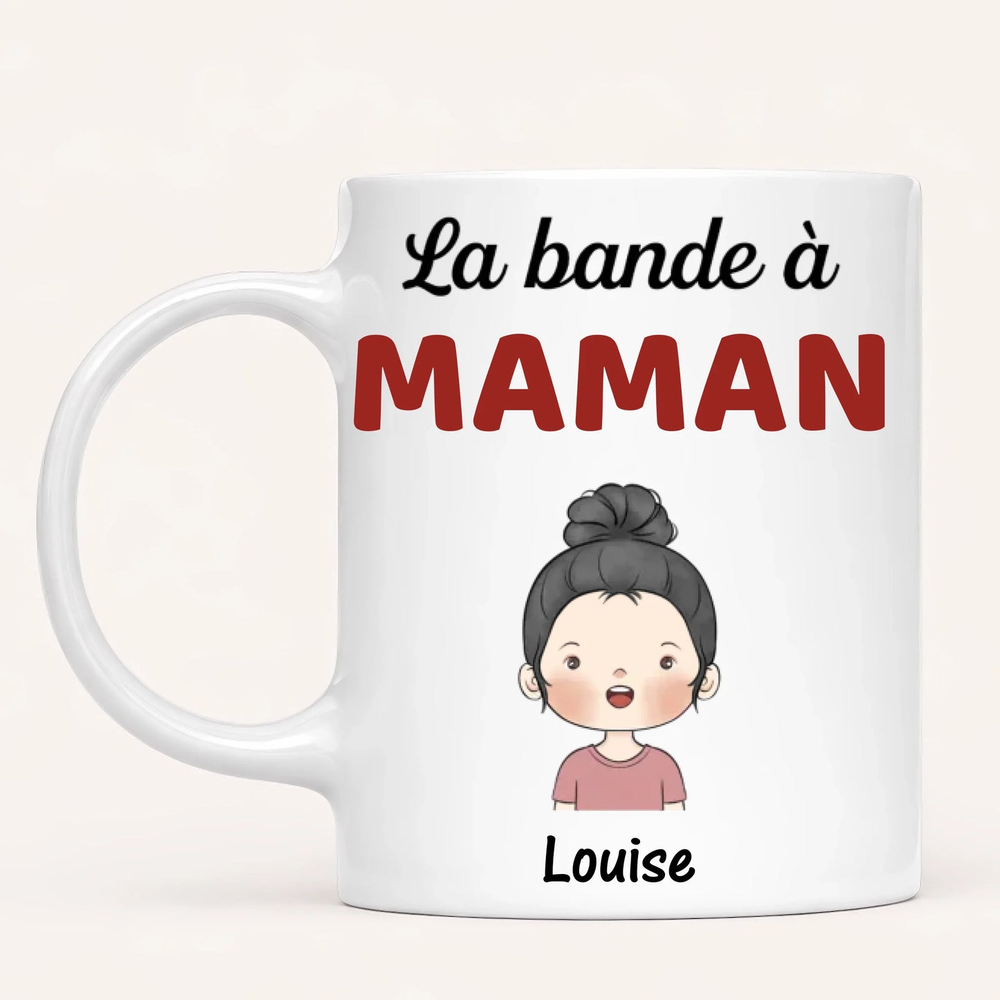 Mug personnalisé - La bande de maman