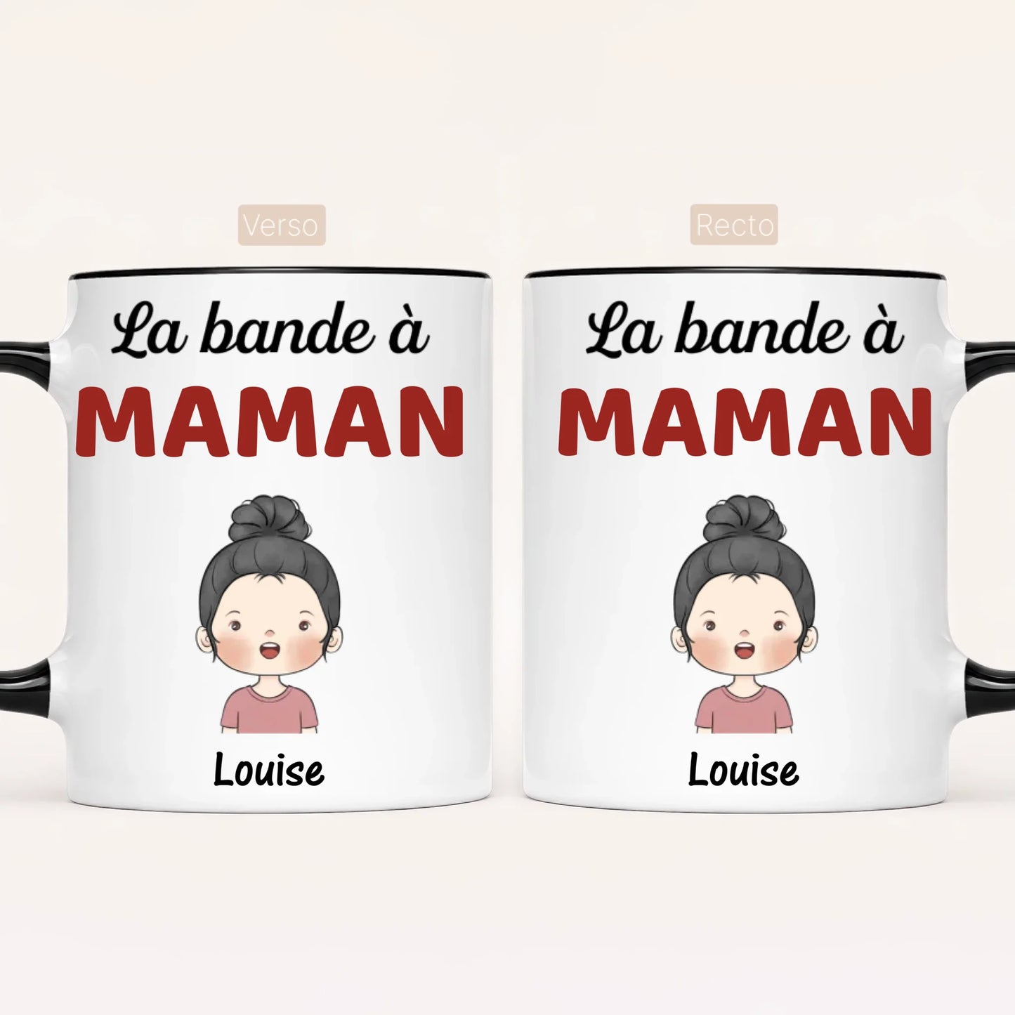 Mug personnalisé - La bande de maman