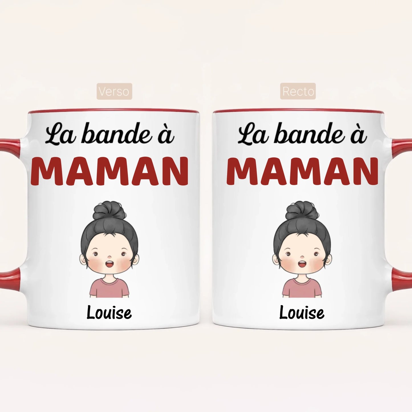 Mug personnalisé - La bande de maman