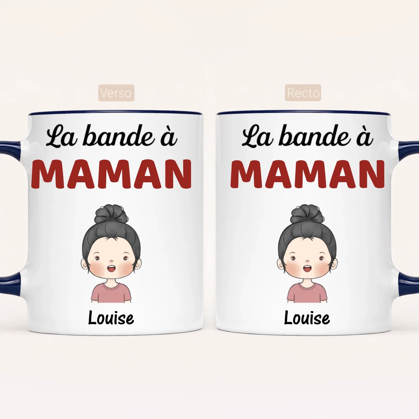 Mug personnalisé - La bande de maman