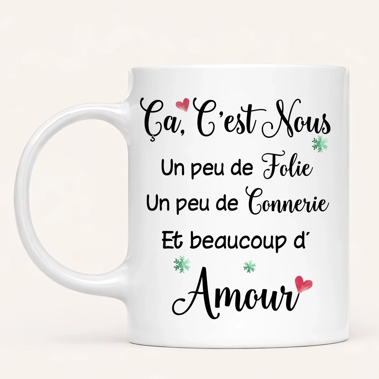 Jusqu'à 4 Filles | L'amour Entre Mère & Filles | Mug Personnalisé